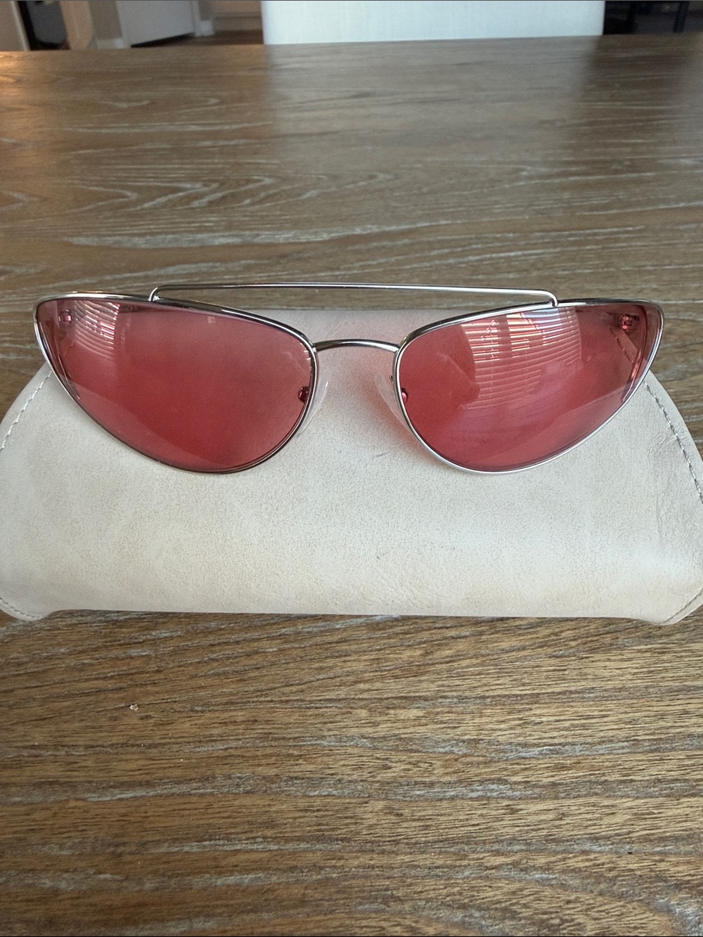 Prada PR 62VS Catwalk Sunglasses Rose Pink
